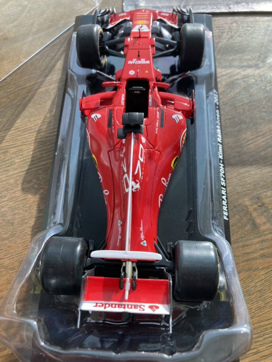 フェラーリSF70H ライコネン　70周年記念　ビッグスケールF1コレクション フェラーリSF70H ライコネン 70周年記念 ビッグスケールF1